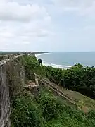 Photo de l'entrée du Fort Batenstein.