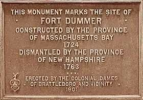 Image illustrative de l’article Fort Dummer