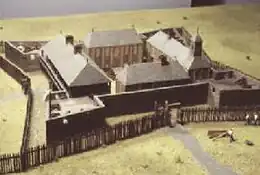 Le Fort Louis de la Mobile en 1702