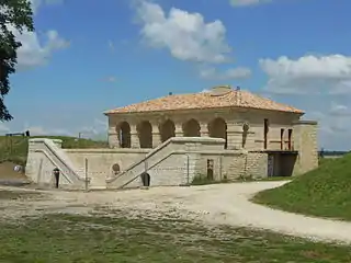 Fort Médoc, Corps de garde