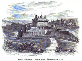 Image illustrative de l’article Fort Pownall