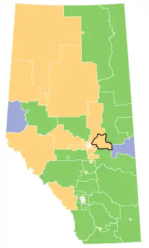 Carte de la circonscription