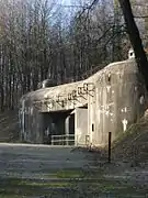 Entrée des munitions du bloc 7 du fort de Schœnenbourg (ligne Maginot)
