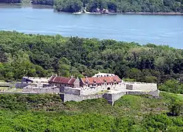 Fort Carillon (New York), vue d'ensemble.