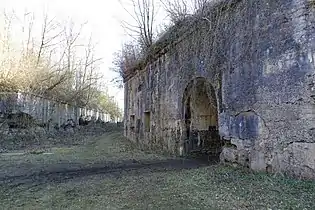 Entrée vue de l'intérieur