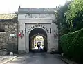 Site Légion étrangère : Entrée du Fort de Nogent à Fontenay-sous-Bois.