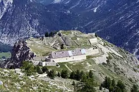 Vue générale du fort de l’Olive.