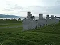 Les ruines du fort à Crown Point, Crown Point, N.Y. en 2004.