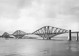 Le pont achevé, en 1890.