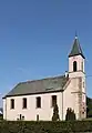 L'église, côté sud-ouest.