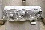 Fragments restants de la colonne de Théodose