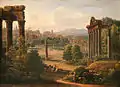 Rome. Ruines du Forum. 1816. Musée national des beaux-arts de Biélorussie