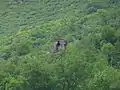 Les ruines de la tour du Castéras.