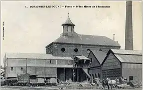 La fosse no 5 vers 1910.