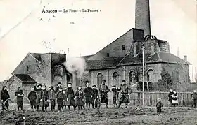 La fosse La Pensée vers 1906.