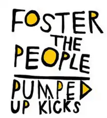 Description de l'image Foster the People Pumped Up Kicks logo.png.