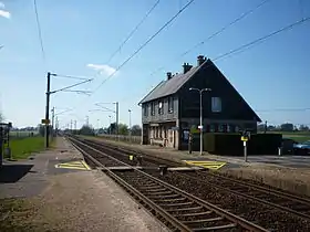 La gare de Foucart - Alvimare.