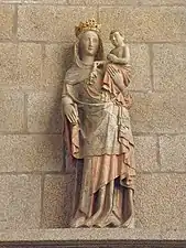 Vierge du Rosaire (XVe siècle).