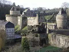 Château de Fougères.