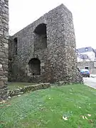 Élévation intérieure du mur septentrional.