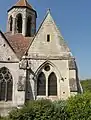 Chapelle latérale nord, chevet.