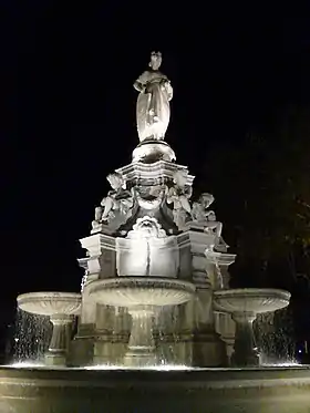 Fontaine de la place du Maréchal-Lyautey