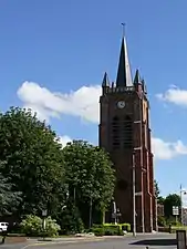 L'église Saint-Vaast.