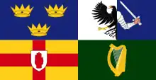 drapeau des Quatre provinces d'Irlande
