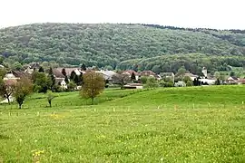 Vue du village.