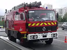 Renault gamme G des Sapeurs-pompiers
