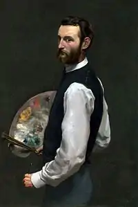Autoportrait (1865-1866), huile sur toile (109 × 72 cm), Chicago, Institut d'art de Chicago.