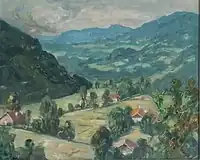 Les Larmets - Hameau de Fresse, 1942.