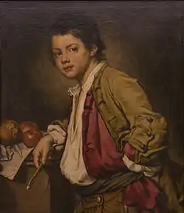 Jeune peintre (vers 1732)Académie Carrara