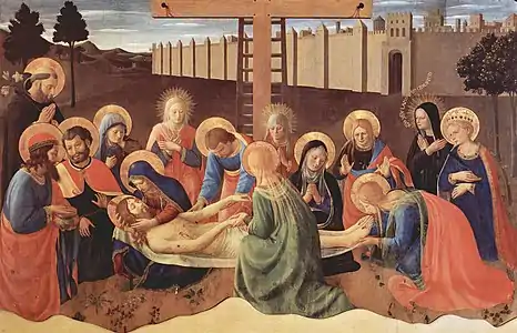 La Déposition, Fra Angelico, 1436, Museo di San Marco, Florence.
