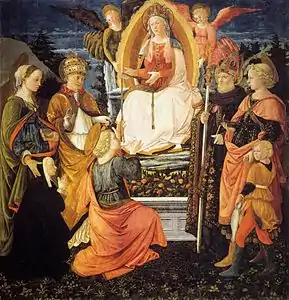 Vierge à la ceinture, 1455-1465,Prato, Palais prétorien.