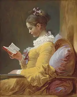 Jean-Honoré Fragonard, La Liseuse, 1776