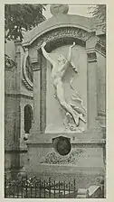 Le Génie de L'immortalité (1880), sépulture de Jean Reynaud, Paris, cimetière du Père-Lachaise.