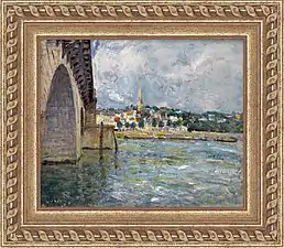 Le Pont de Saint-Cloud, 1877, par Alfred Sisley.