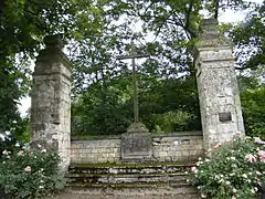 Entrée monumentale de l'ancien château.