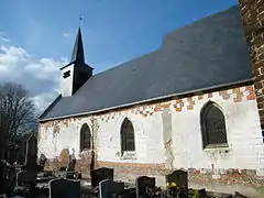 L'église de Framicourt.