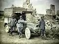 Camionnette de l'armée française en 1917.