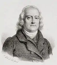 L'écrivain Boissy d'Anglas, rédacteur de la Constitution française