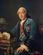 François-Hubert Drouais, Portrait du prince D.M. Golitsyn (1762)