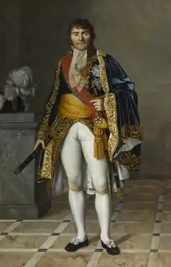 François Joseph Lefebvre, duc de Dantzig, maréchal de France, 1807. Château de Versailles.