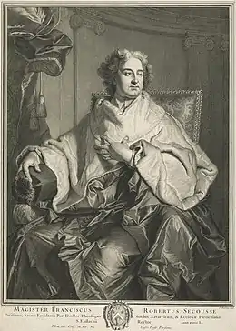 François-Robert Secousse, d'après Hyacinthe Rigaud