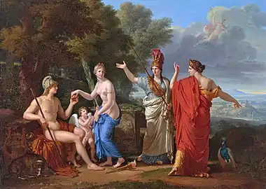 Le Jugement de Pâris (1808), Richmond, musée des Beaux-Arts de Virginie.