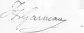 signature de François-Xavier Garneau