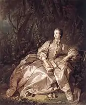 François Boucher, Madame de Pompadour, 1758.