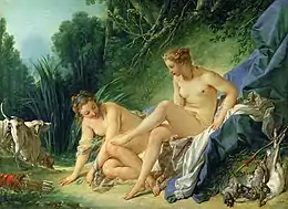 Diane sortant du bain (François Boucher)