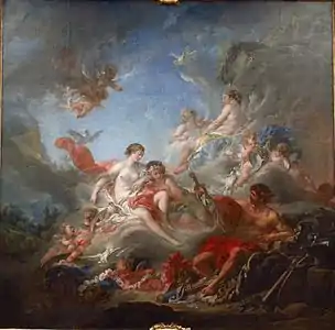 Les Forges de Vulcain (1757), Paris, musée du Louvre.
